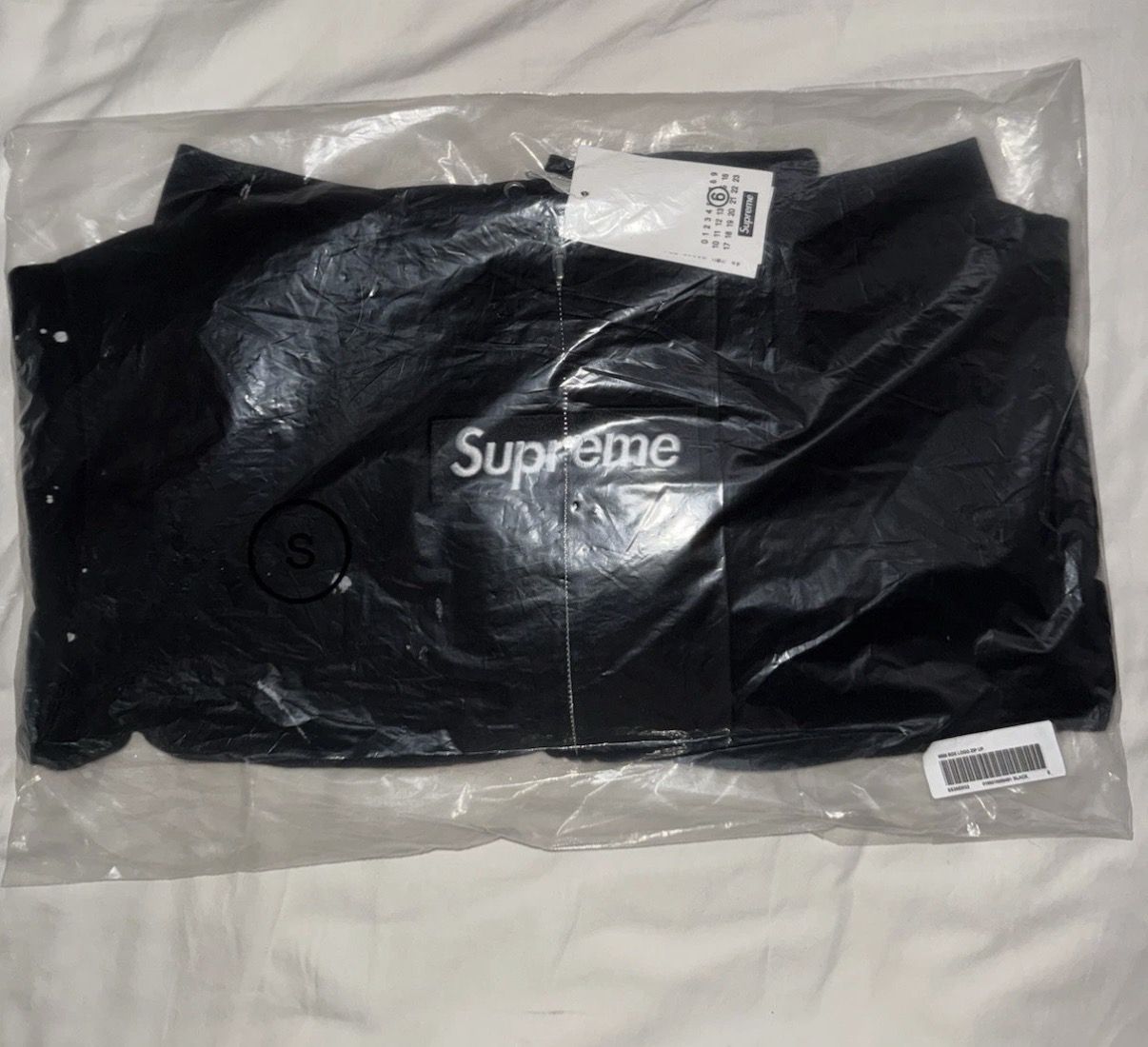Supreme Maison Margiela Box Logo Hooded Sweatshirt Size S