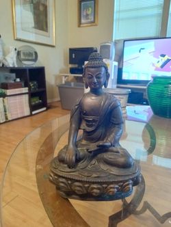 Bronze Buddha statue