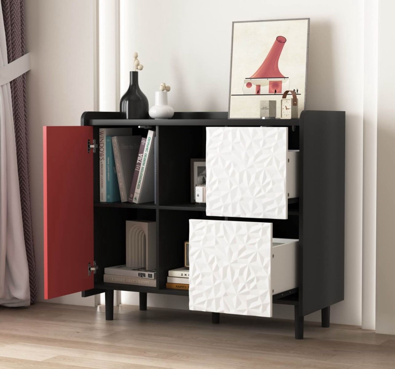 Modern sideboard cabinet