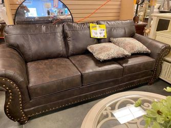 Genuine leather sofa or love seat