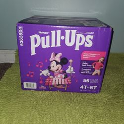 Huggies Pullups 56 Training Pants 4T5T 