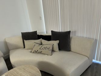 Curved Sofa Couch