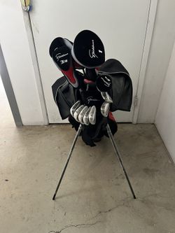 NEW-SEALED MEN'S COMPLETE RIGHT HANDED GOLF CLUBS/HYBRIDS SET W/ BAG! 