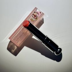 New Strawberry Shortcake, Strawberry Scented Lip Balm | Cute Dior Style Container |