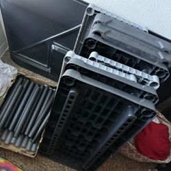 8 Foot Plastic Shelves 