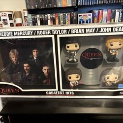 Funko Pop! Deluxe Album Queen  Walmart  Exclusive 4 Pack