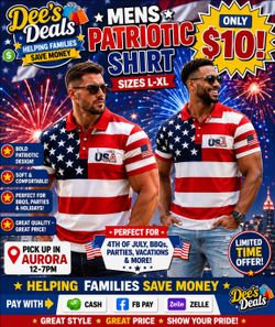 Men's Patriotic Shirt