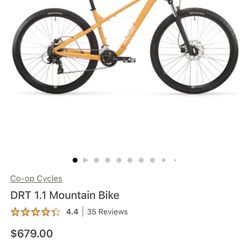 Rei drt 1.1 mountain bike, Mens Medium frame