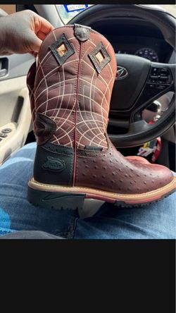 Justin boots 8 men