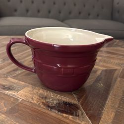 Longaberger mixing bowl