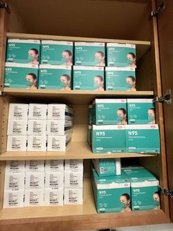 30 Boxes Of N95 Masks For $10 Each or Best Offer 20 in a box