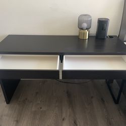 IKEA MICKE black Desk