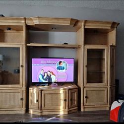 Large Entertainment center