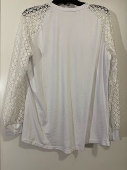 White Long Sleeve blouse