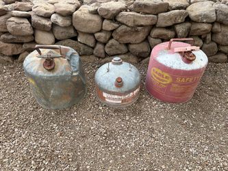 Vintage Gas Cans