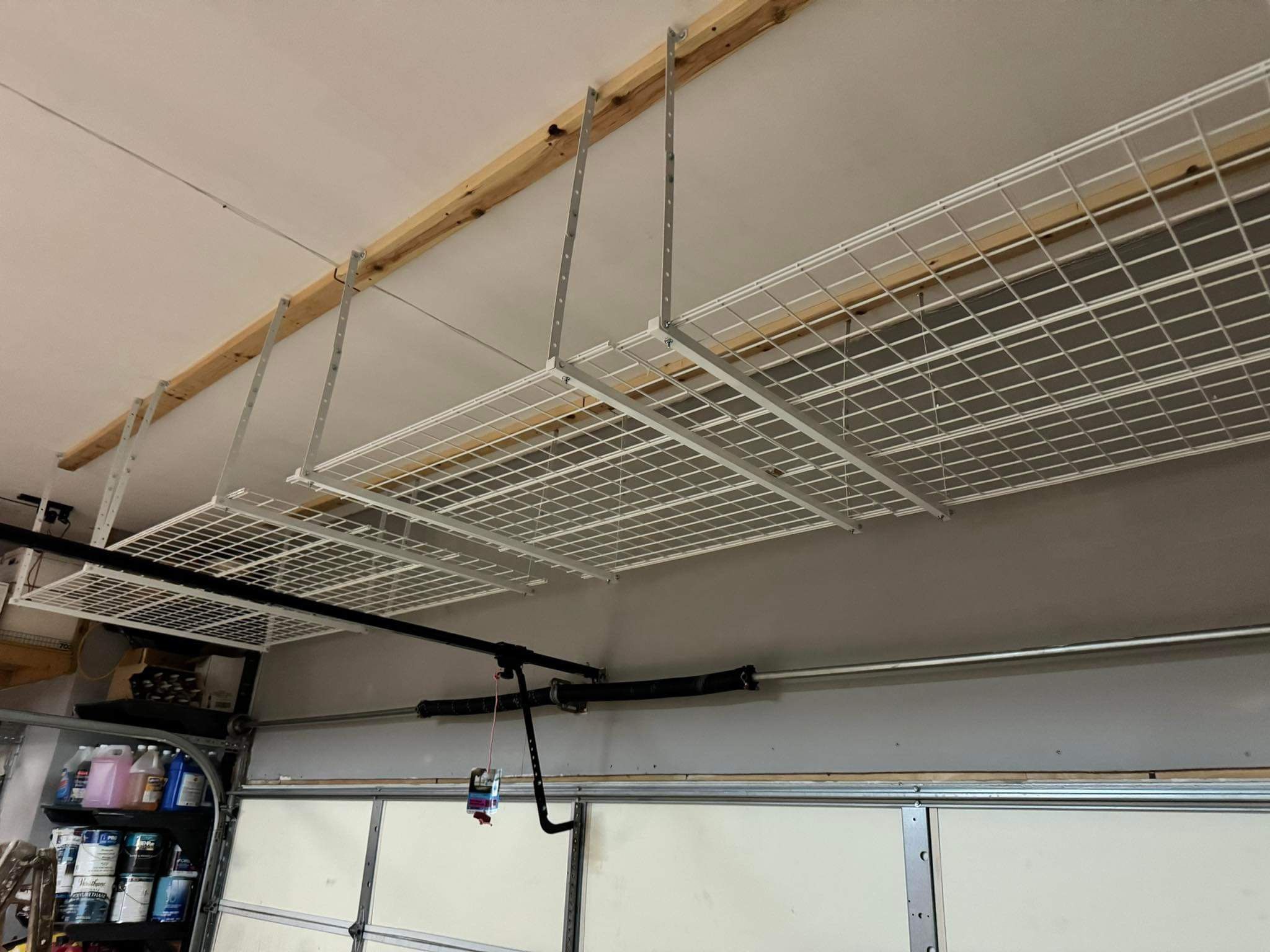 Garage Ceiling Shelves