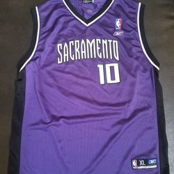 Mike Bibby Kings Reebok  jersey XL