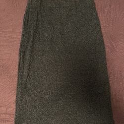 Women’s Gray Pencil Skirt 