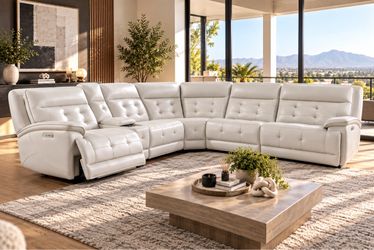 OVERSIZED Power Reclining Sectional
