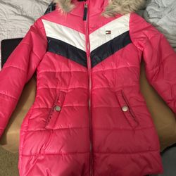 Kids Girl Coat Size 8/10  Tommy Hilfiger 