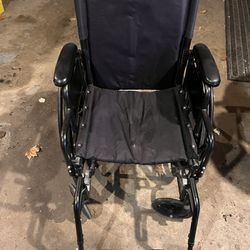 Black Wheel Chair  Thumbnail