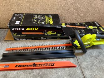 RYOBI 40V 24 in. Battery Hedge Trimmer (Tool Only)