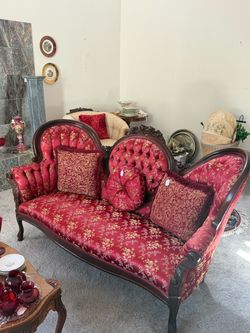 Vintage Couches and Chairs