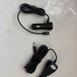 Two new car chargers and two new remote control garage opener $10 Each