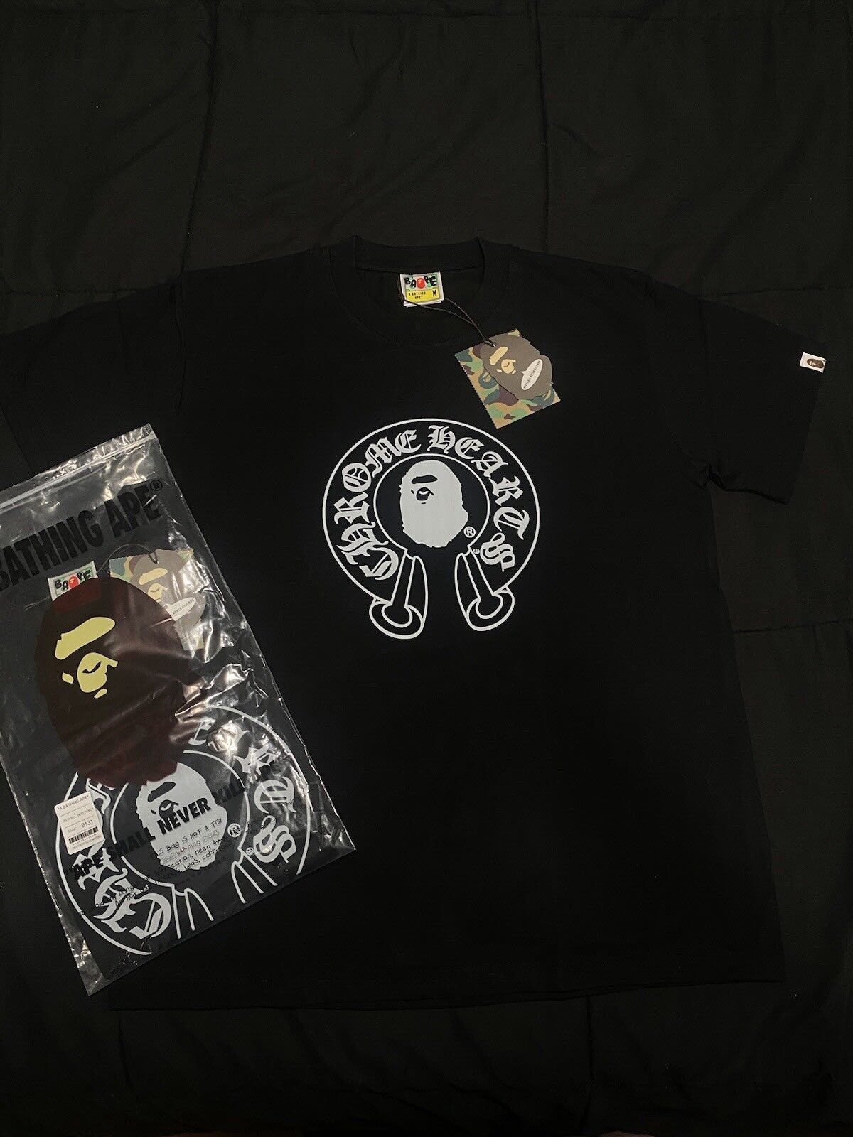 Bape x Chrome Heart Tee