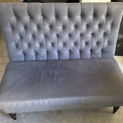 Fabric Bench Chair