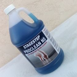 NEW Stagestep ProClean NS Non-Slip 1 Gallon Slip Resistant Concentrated Floor Cleaner for All Types of Non-Porous Wood, Laminate & Marley Flooring