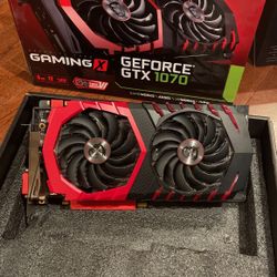 MSI GeForce GTX 1070 Gaming X 8G