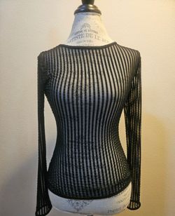 Sheer Black top