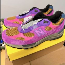 BAKLAVA x NEW BALANCE 992 MADE IN USA "DIGITALIS PURPUREA Men’s Size 12