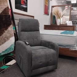 Gray Recliner Chair - Perfect for Relaxation!