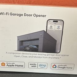New Smart WI-FI Garage Door Opener 