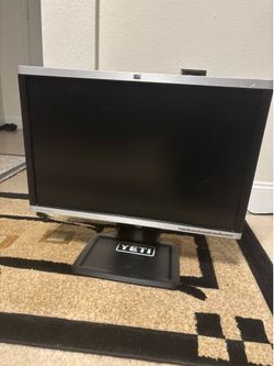 Computer screen and laptop or computer stand