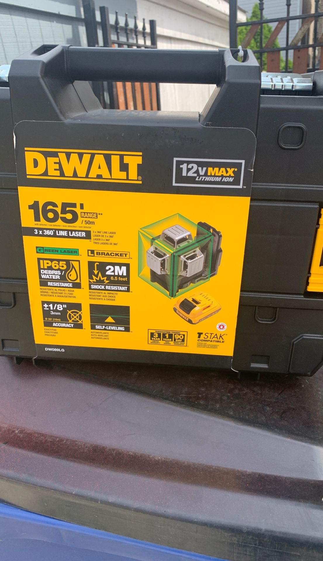 Dewalt 165 Range GREEN laser