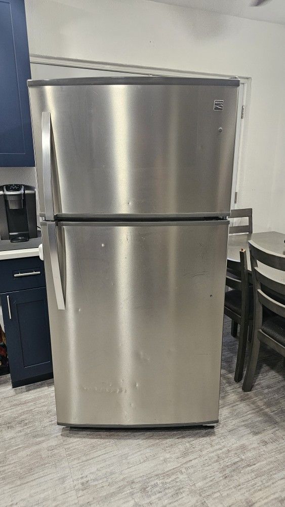 Kenmore Stainless Top Bottom Refrigerator