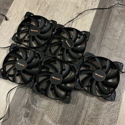 Be Quiet Pure Wings 2 x5 Gaming Computer Pc Fans 140mm