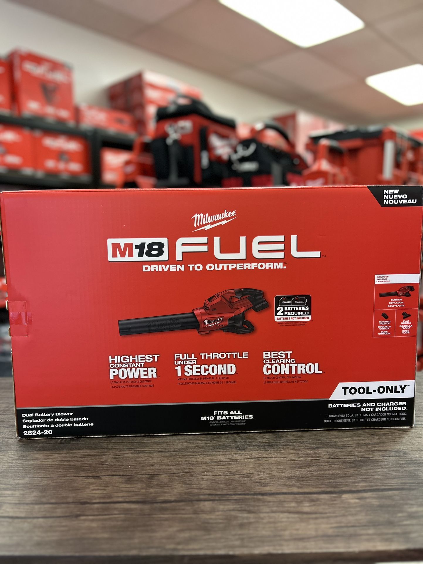 Milwaukee M18 Fuel Dual Power Blower Tool Only