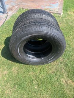 2) new 255/70/16 Bridgestone dueler ht tires