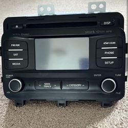 Original Bluetooth Infinity Radio Kia Optima Ex