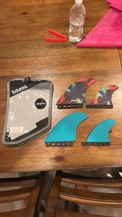 New Futures Mayhem Evil Quad Rainbow Fin Set – Honeycomb – Medium