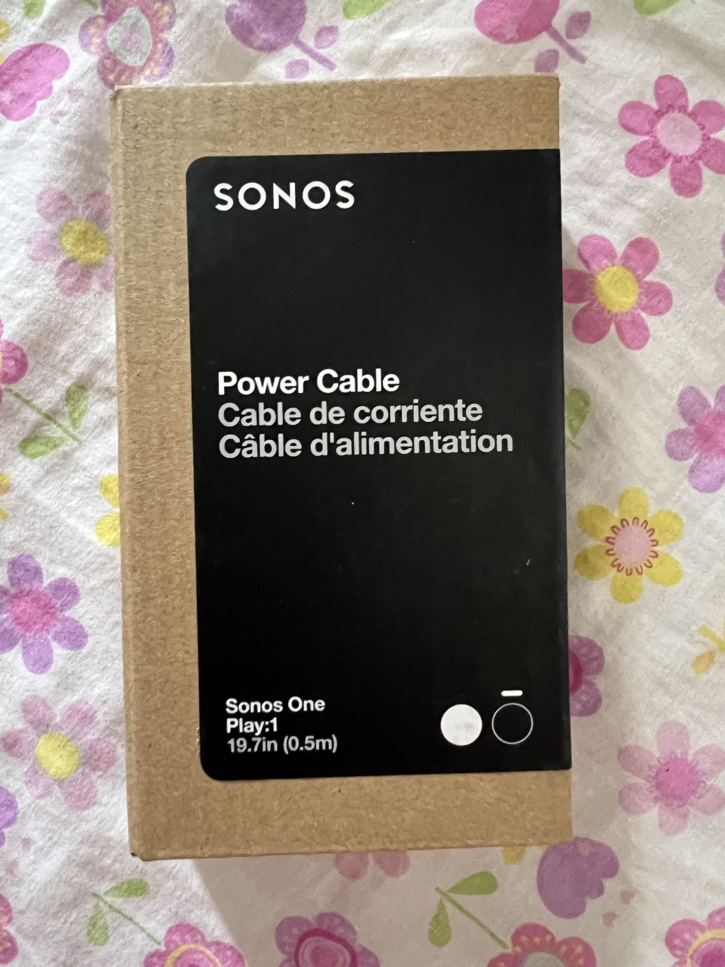 Sonos Power Cable, specifically designed for Sonos One