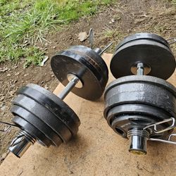 Olympic Adjustable Dumbells 