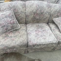 Flower Designed Couch 