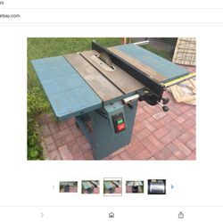 Super Nice Pro Table Saw. (Central Machinery )