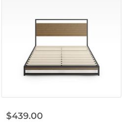 Zinus Queen size bed frame ONLY
