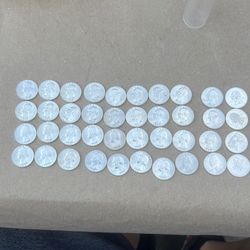 Silver quarters